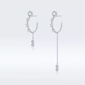 Pandora Style Helder Oorhangers - BSE310 (afbeelding voor) Pandora Style Helder Oorhangers - BSE310