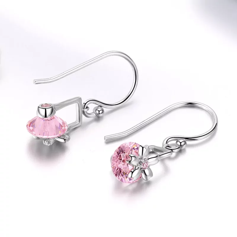 (afbeelding voor) Pandora Style Kersenbloesems Oorhangers - BSE039 - Bekijken 4