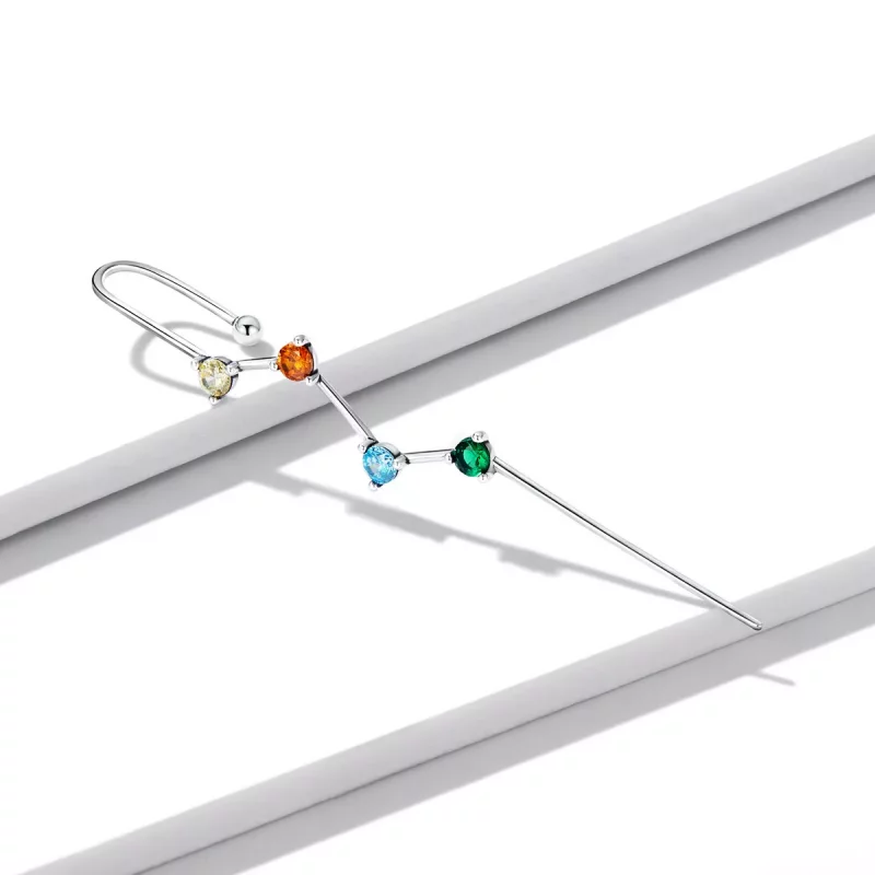 (afbeelding voor) Pandora Style Kleur Zirkonium - Lightning Oorhangers - BSE530 - Bekijken 2