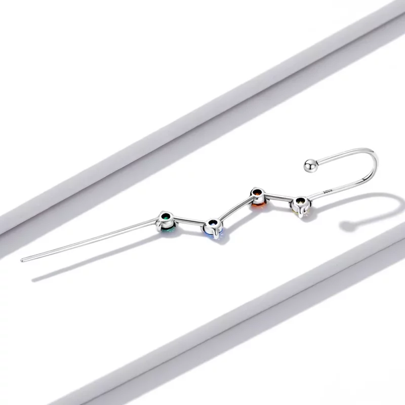 (afbeelding voor) Pandora Style Kleur Zirkonium - Lightning Oorhangers - BSE530 - Bekijken 4