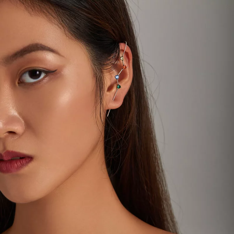 (afbeelding voor) Pandora Style Kleur Zirkonium - Lightning Oorhangers - BSE530 - Bekijken 6