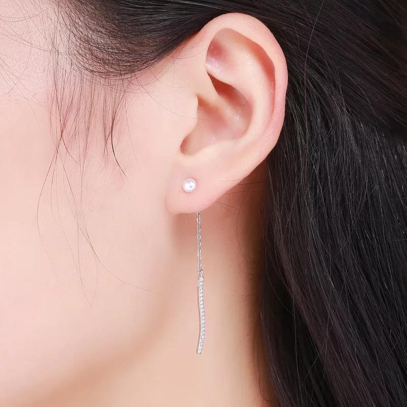 (afbeelding voor) Pandora Style Liefde op het eerste gezicht Oorhangers - VSE126 - Bekijken 6