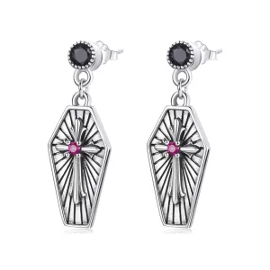 (afbeelding voor) Pandora Style Mysterie Kruis Oorhangers - BSE536