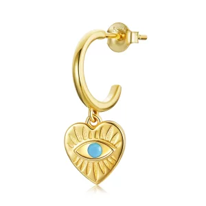 (afbeelding voor) Pandora Style Mysterieus Spanje - Lucky Heart Oorhangers - SCE1141