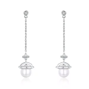 Pandora Style Romantisch Melodieus Oorhangers - VSE125 (afbeelding voor) Pandora Style Romantisch Melodieus Oorhangers - VSE125