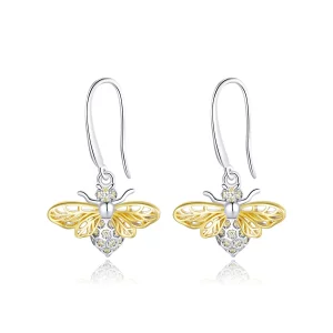 (afbeelding voor) Pandora Style Sparkle Bij Oorhangers - BSE452