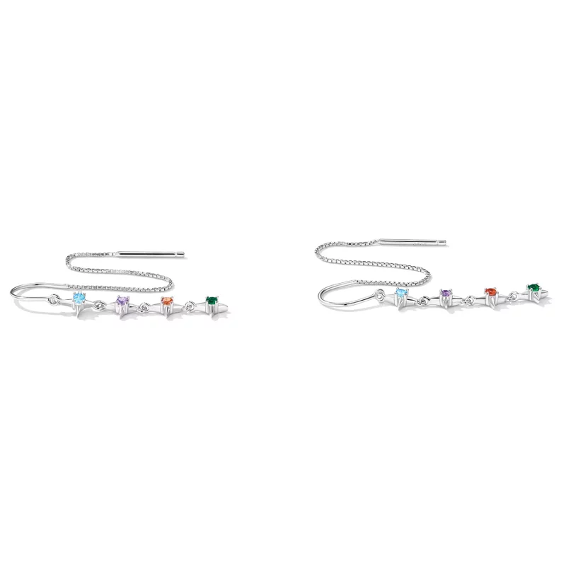 (afbeelding voor) Pandora Style Sterrenkonia Oorhangers - SCE1420 - Bekijken 2