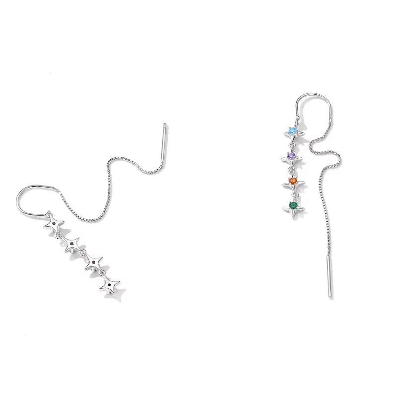 (afbeelding voor) Pandora Style Sterrenkonia Oorhangers - SCE1420 - Bekijken 4