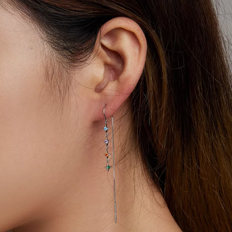 (afbeelding voor) Pandora Style Sterrenkonia Oorhangers - SCE1420 - Bekijken 7