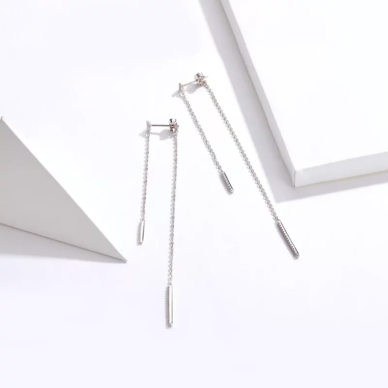 (afbeelding voor) Pandora Style Zirkoon Tranen Oorhangers - BSE186 - Bekijken 4