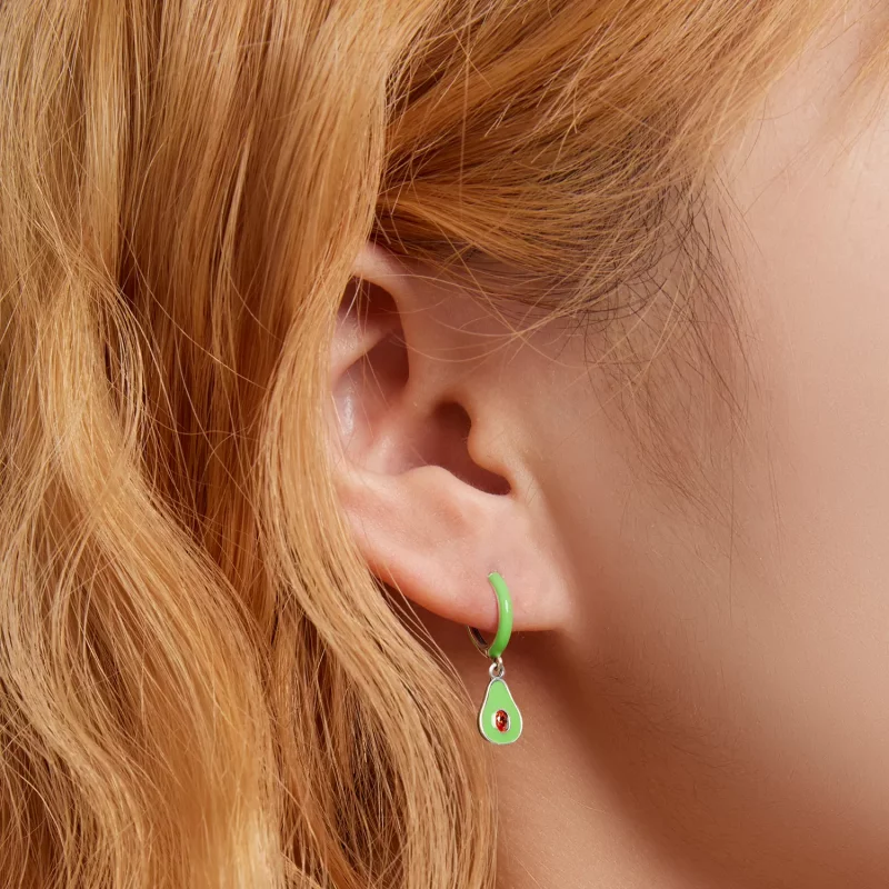 (afbeelding voor) Pandora Style Avocado Oorbellen - SCE1400 - Bekijken 7