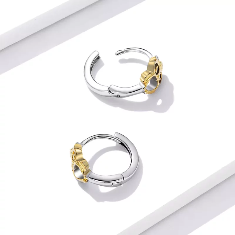 (afbeelding voor) Pandora Style Creatieve Uil Oorbellen - BSE505 - Bekijken 2