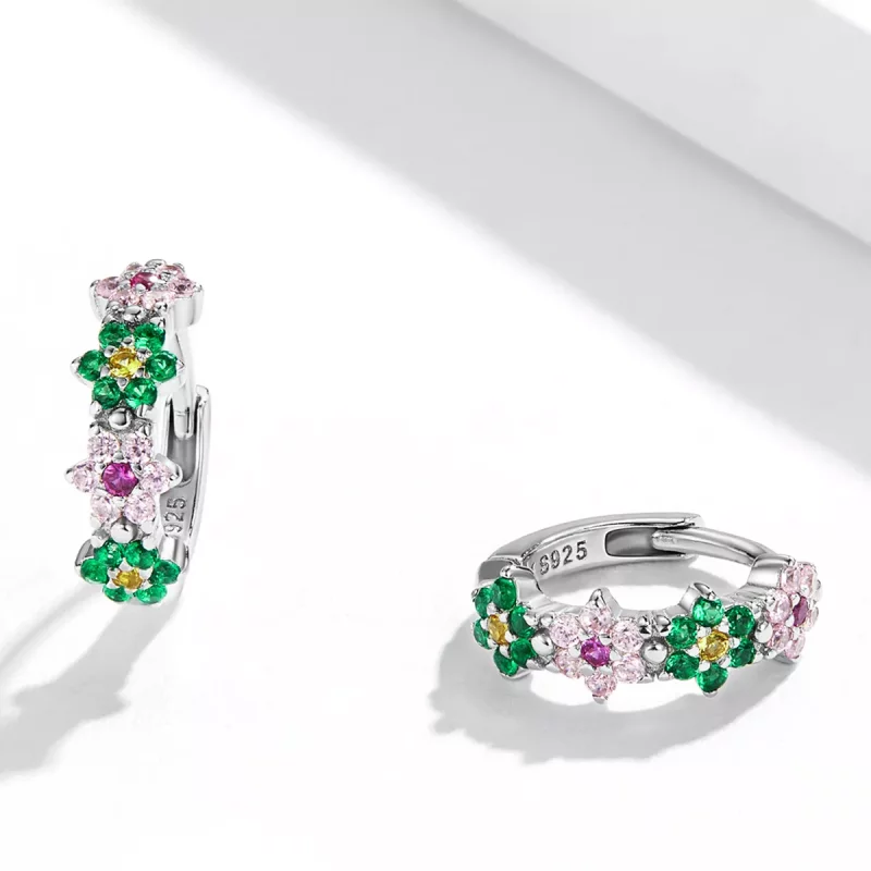(afbeelding voor) Pandora Style Delicate bloemen Oorbellen - SCE1320 - Bekijken 3