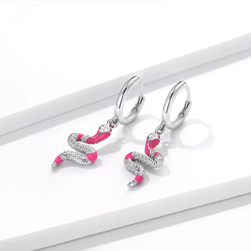 (afbeelding voor) Pandora Style Delicate Geest Serpent Oorbellen - BSE577 - Bekijken 2