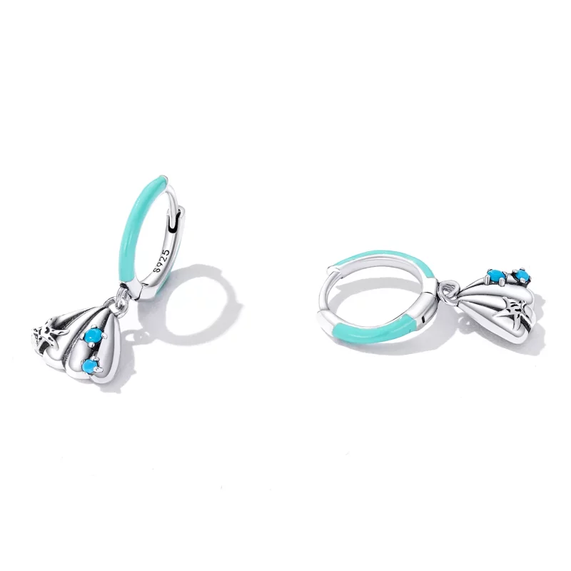 (afbeelding voor) Pandora Style Delicate schaal Oorbellen - SCE1407 - Bekijken 2