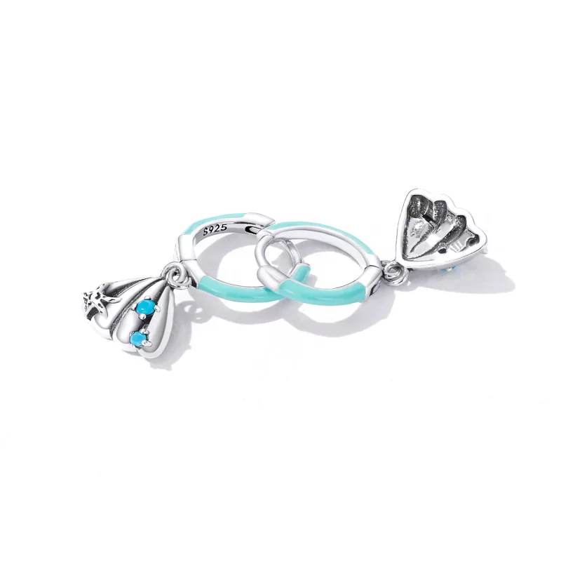 (afbeelding voor) Pandora Style Delicate schaal Oorbellen - SCE1407 - Bekijken 3