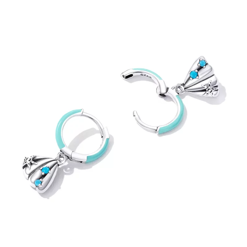 (afbeelding voor) Pandora Style Delicate schaal Oorbellen - SCE1407 - Bekijken 4