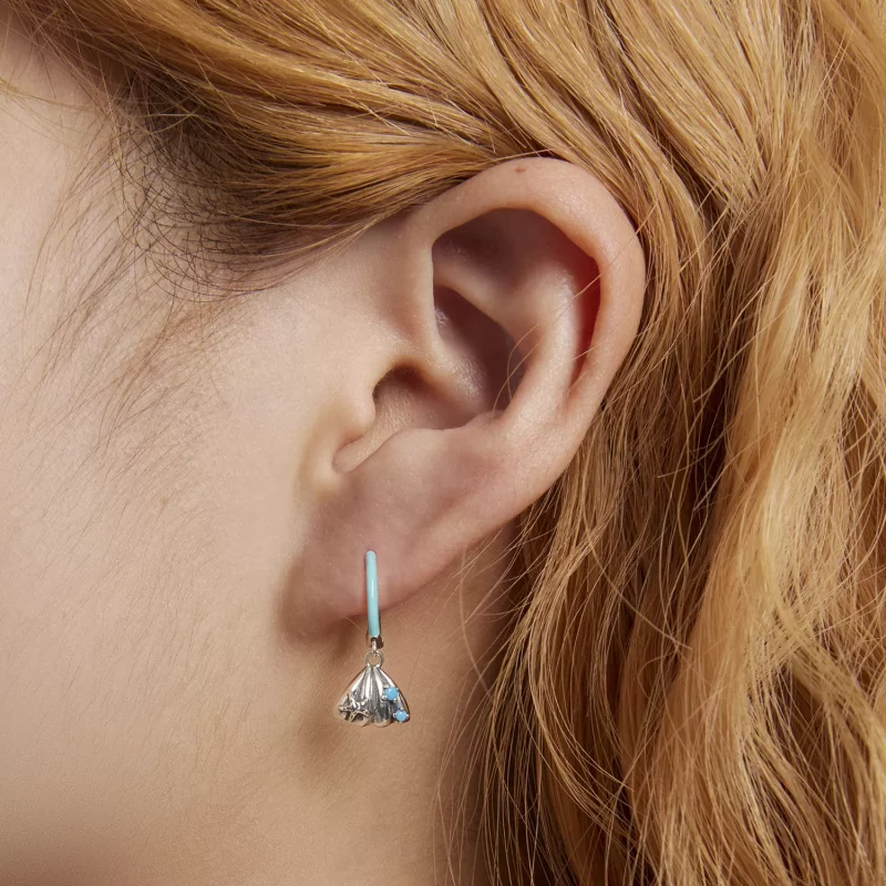 (afbeelding voor) Pandora Style Delicate schaal Oorbellen - SCE1407 - Bekijken 7