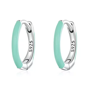 Pandora Style Dubbele cirkel Oorbellen - SCE1454 (afbeelding voor) Pandora Style Dubbele cirkel Oorbellen - SCE1454