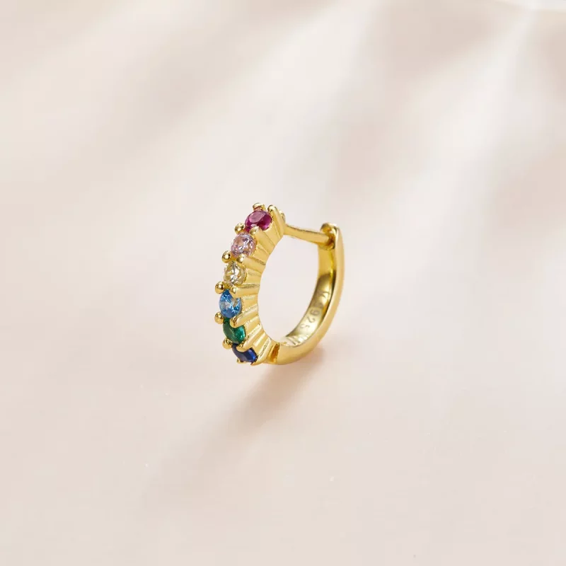 (afbeelding voor) Pandora Style Earside Regenboog Oorbellen - SCE1098 - Bekijken 3