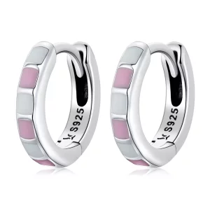 Pandora Style Eenvoudig raster Oorbellen - SCE1372 (afbeelding voor) Pandora Style Eenvoudig raster Oorbellen - SCE1372
