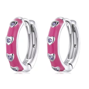 Pandora Style Eenvoudige liefde Oorbellen - BSE595 (afbeelding voor) Pandora Style Eenvoudige liefde Oorbellen - BSE595