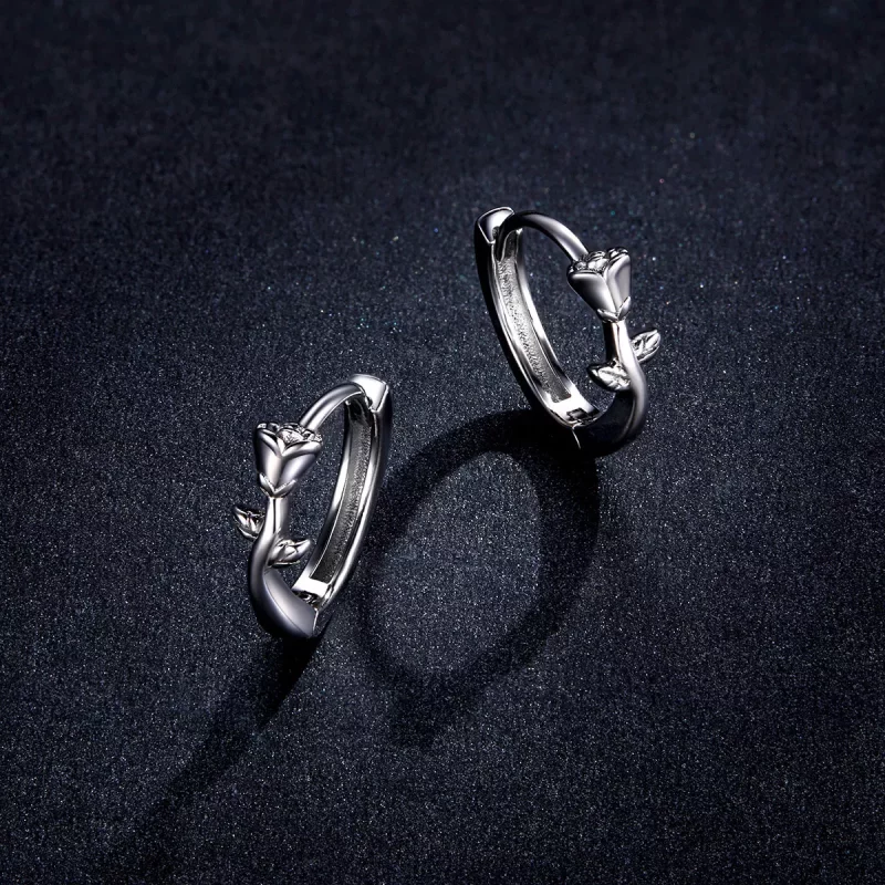 (afbeelding voor) Pandora Style Elegante Roos Oorbellen - BSE442 - Bekijken 5
