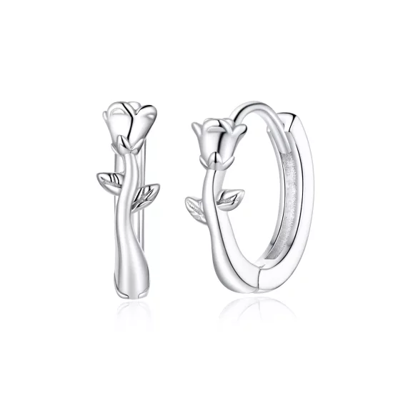 (afbeelding voor) Pandora Style Elegante Roos Oorbellen - BSE442