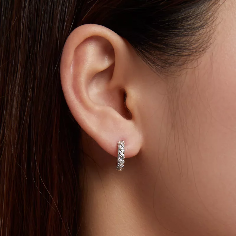 (afbeelding voor) Pandora Style Elegante Vrouw Oorbellen - BSE512 - Bekijken 6