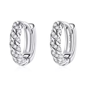 Pandora Style Elegante Vrouw Oorbellen - BSE512 (afbeelding voor) Pandora Style Elegante Vrouw Oorbellen - BSE512