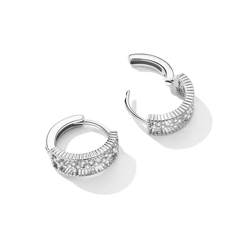 (afbeelding voor) Pandora Style Geraffineerde Zirkoon Oorbellen - SCE1460 - Bekijken 4