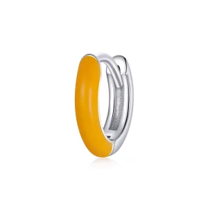 Pandora Style Kleine Sinaasappel Oorbellen - BSE488-OR (afbeelding voor) Pandora Style Kleine Sinaasappel Oorbellen - BSE488-OR