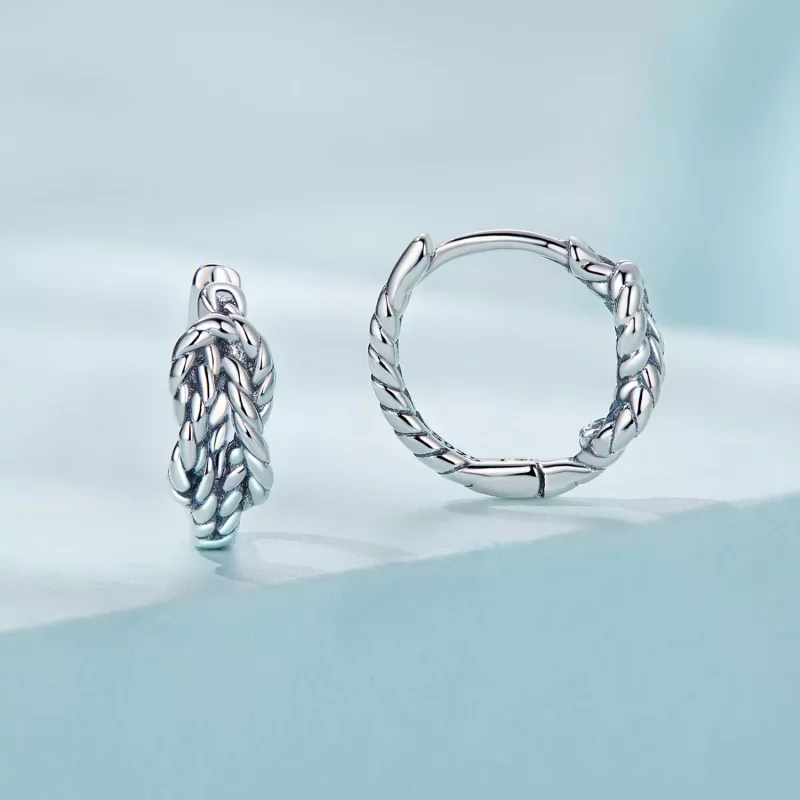 (afbeelding voor) Pandora Style Knoop Oorbellen - SCE1523 - Bekijken 2