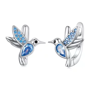 Pandora Style Kolibrie Oorbellen - SCE1503 (afbeelding voor) Pandora Style Kolibrie Oorbellen - SCE1503