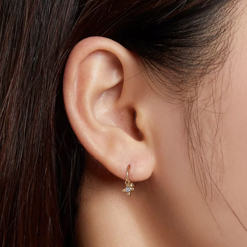 (afbeelding voor) Pandora Style Kruis Oorbellen - SCE1253 - Bekijken 6