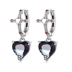 (afbeelding voor) Pandora Style Kruis Oorbellen - SCE1518