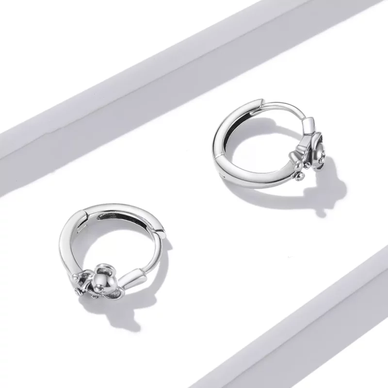 (afbeelding voor) Pandora Style Leuke Koala Oorbellen - BSE507 - Bekijken 2