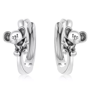 Pandora Style Leuke Koala Oorbellen - BSE507 (afbeelding voor) Pandora Style Leuke Koala Oorbellen - BSE507