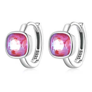 Pandora Style Mokka Fluorescerend Oorbellen - SCE1412 (afbeelding voor) Pandora Style Mokka Fluorescerend Oorbellen - SCE1412