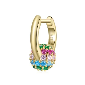 (afbeelding voor) Pandora Style Regenboog Bal Oorbellen - SCE1100