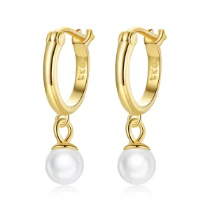 Pandora Style Shell Kralen Oorbellen - SCE1257 (afbeelding voor) Pandora Style Shell Kralen Oorbellen - SCE1257