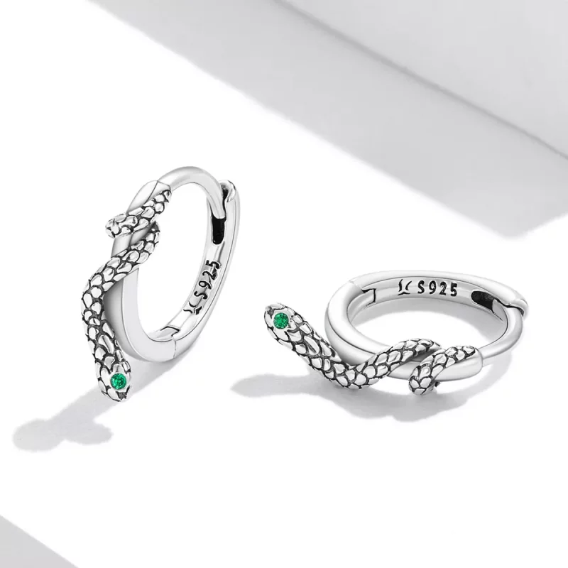 (afbeelding voor) Pandora Style Spirit Slang Oorbellen - SCE1357 - Bekijken 3