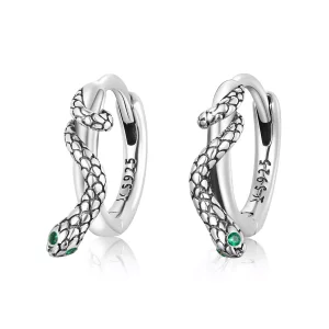 (afbeelding voor) Pandora Style Spirit Slang Oorbellen - SCE1357