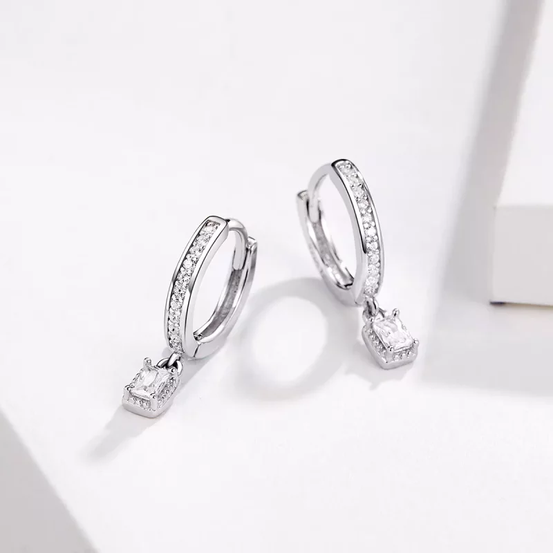 (afbeelding voor) Pandora Style Zirkoon Liefde Oorbellen - BSE157 - Bekijken 3