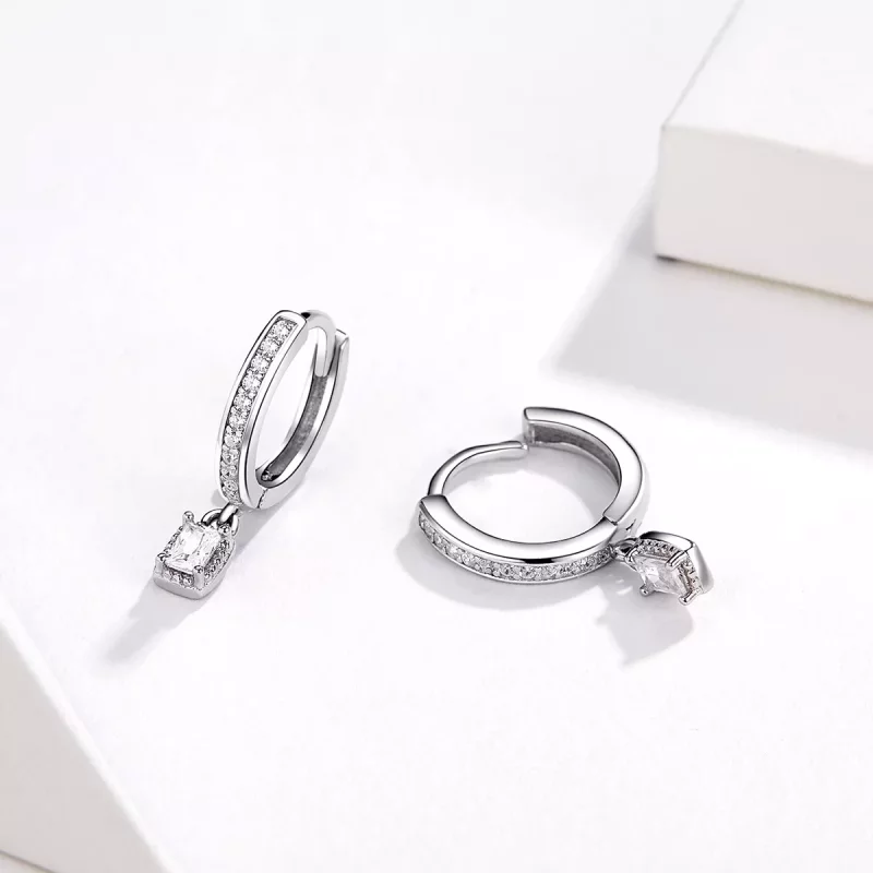 (afbeelding voor) Pandora Style Zirkoon Liefde Oorbellen - BSE157 - Bekijken 4
