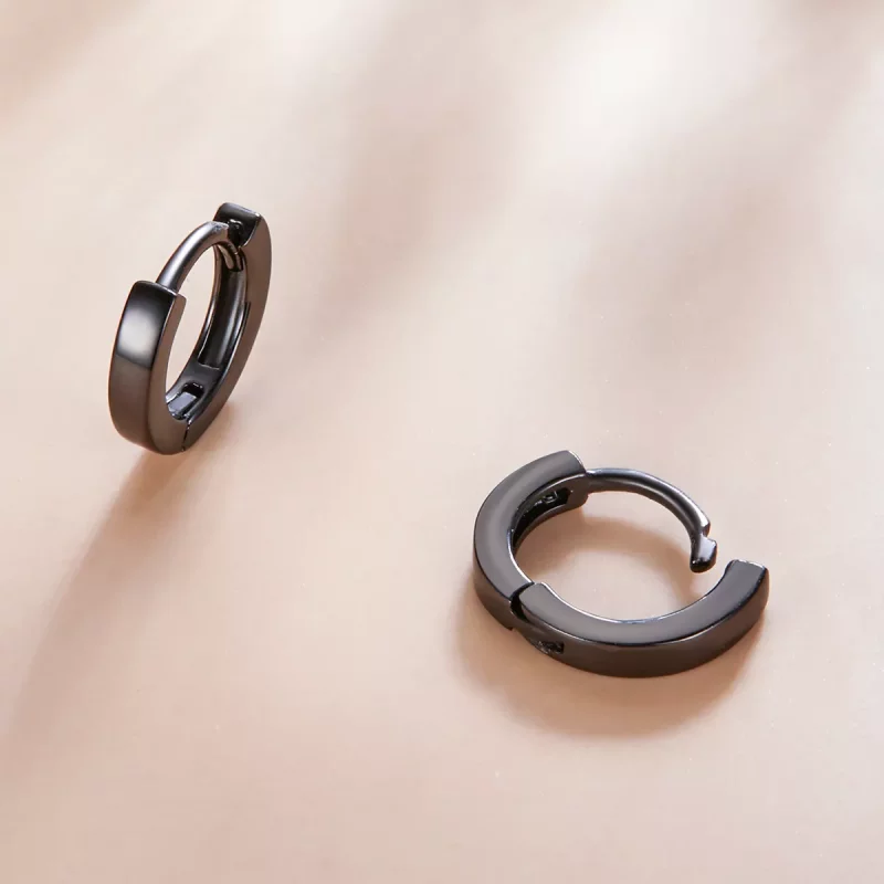 (afbeelding voor) Pandora Style Zwart Goud Oorbellen - SCE1230 - Bekijken 3