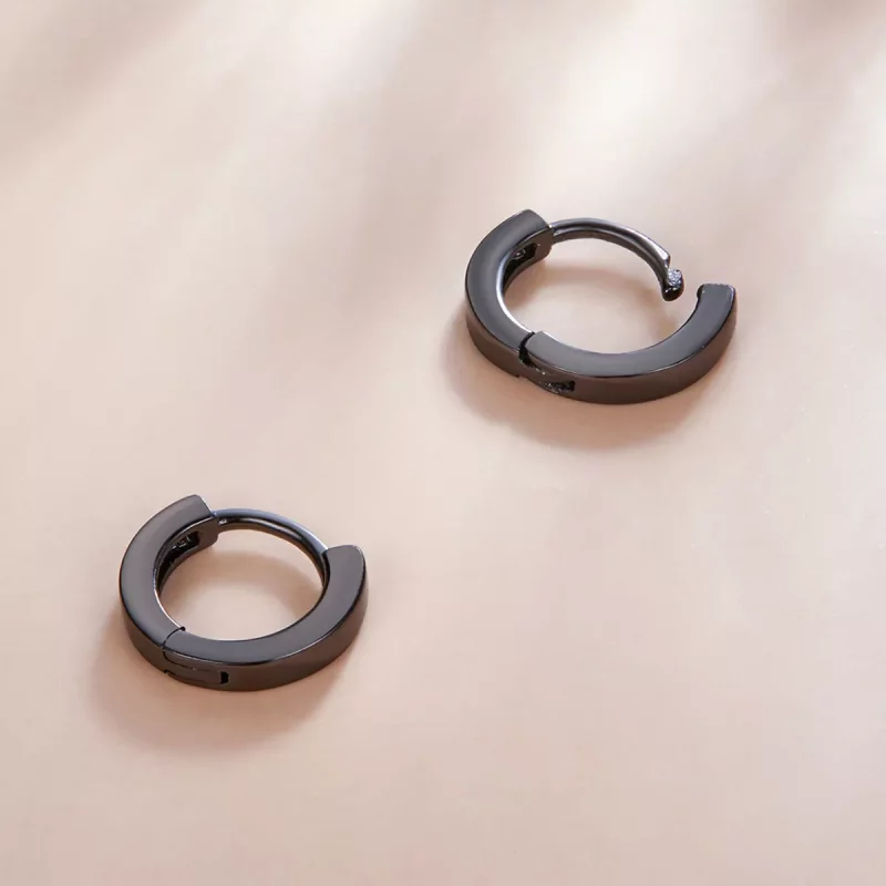 (afbeelding voor) Pandora Style Zwart Goud Oorbellen - SCE1230 - Bekijken 4