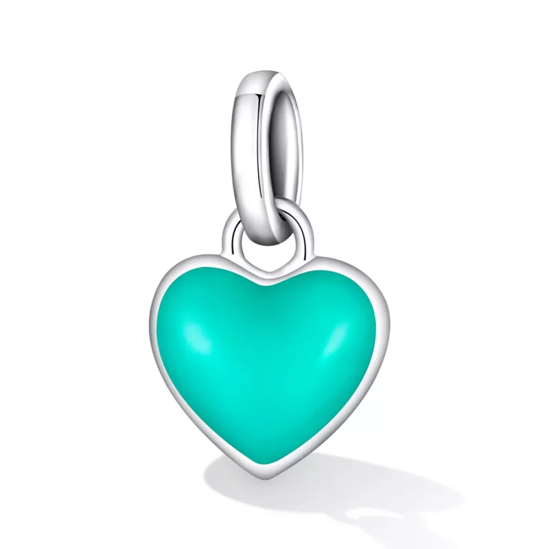 (afbeelding voor) Pandora Style Mijn Lake Green Liefde Hangende Bedel - SCP063-TQ - Bekijken 2