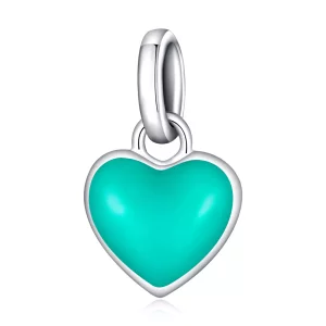 (afbeelding voor) Pandora Style Mijn Lake Green Liefde Hangende Bedel - SCP063-TQ