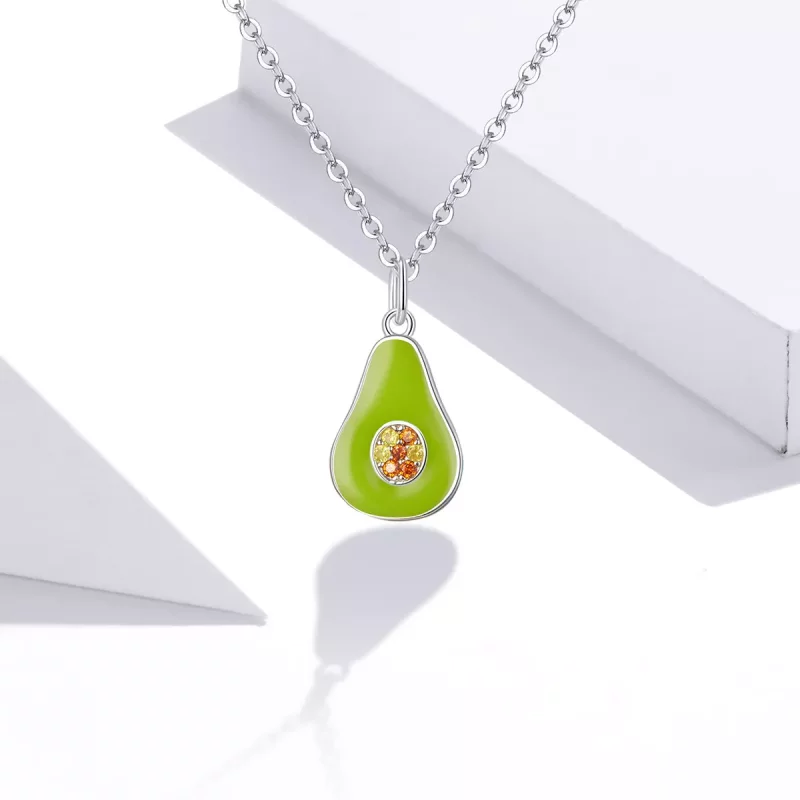 (afbeelding voor) Pandora Style Avocado Chain Ketting - SCN439 - Bekijken 5